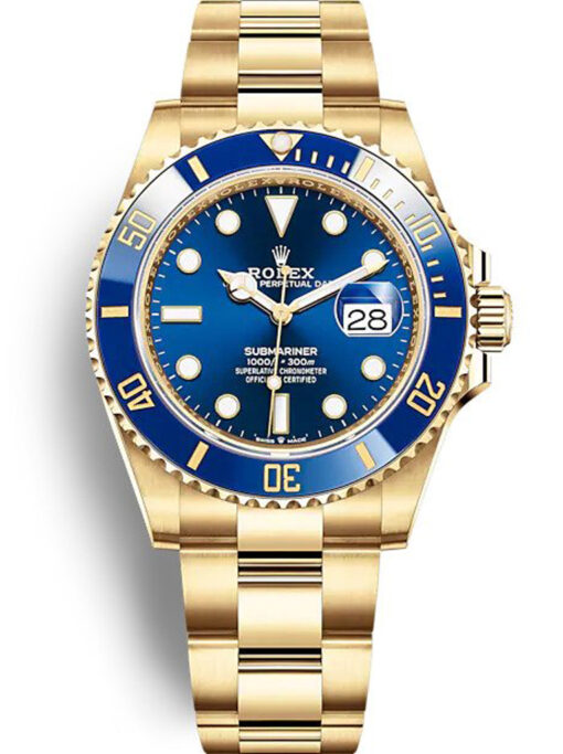 Rolex Submariner 40mm Blue Dial 116618LB