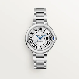 Cartier Ballon Bleu de Cartier watch, 33 mm, Steel