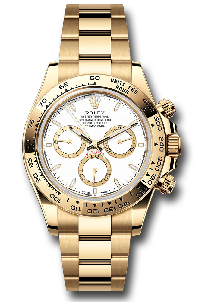 Rolex Daytona 40mm White Dial 16518