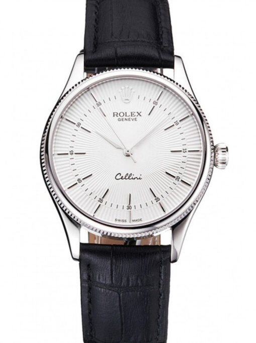 Rolex Cellini 38mm White Dial REP016805