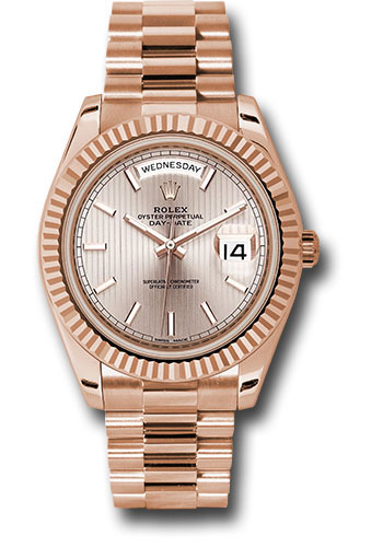 Rolex Day-Date 41mm Rose-Gold Dial REP016823