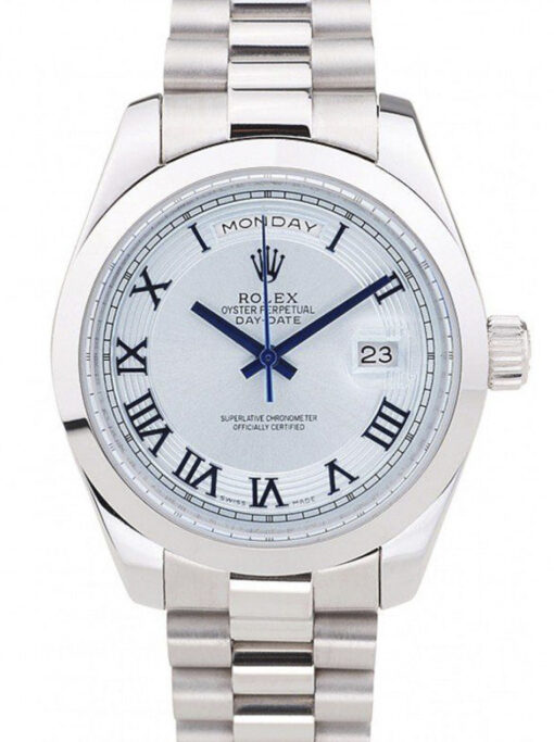 Rolex Day-Date 42mm White Dial RL197