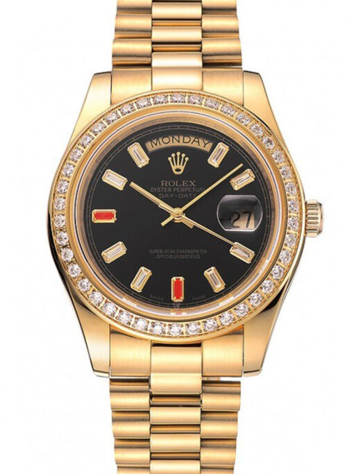 Rolex Day-Date 36mm Black Dial 1454101