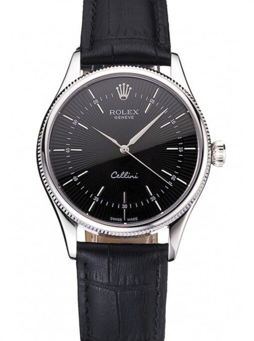 Rolex Cellini 39mm Black Dial 622654