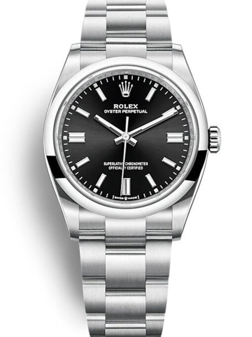 Rolex Oyster Perpetual Lady 36mm Black Dial 126000
