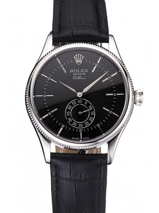Rolex Cellini 38mm Black Dial REP016790
