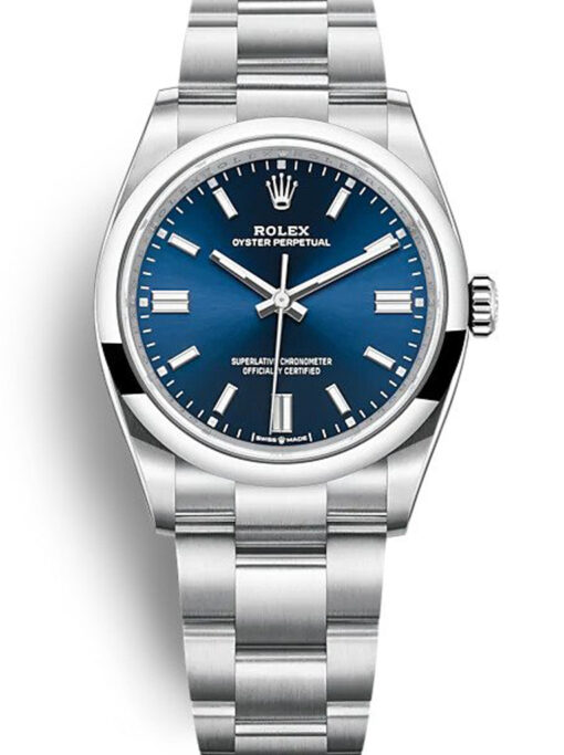 Rolex Oyster Perpetual Lady 36mm Blue Dial 126000