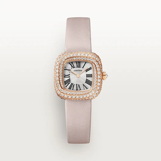 Cartier Coussin de Cartier watch, small model Rose gold