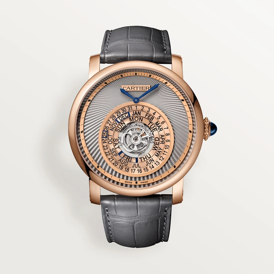 Cartier Rotonde de Cartier Astrocalendaire watch, flying tourbillon and perpetual calendar, 45 mm,
