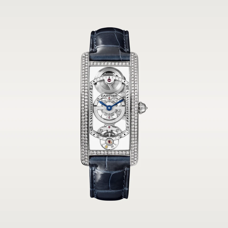 Cartier Tank Cintrée watch, Black