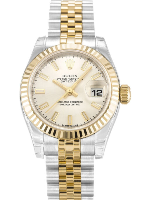 Rolex Lady-Datejust 26mm Silver Dial 179173-2