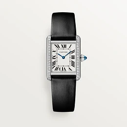 Cartier Tank Must watch, small model, quartz movement. Steel case