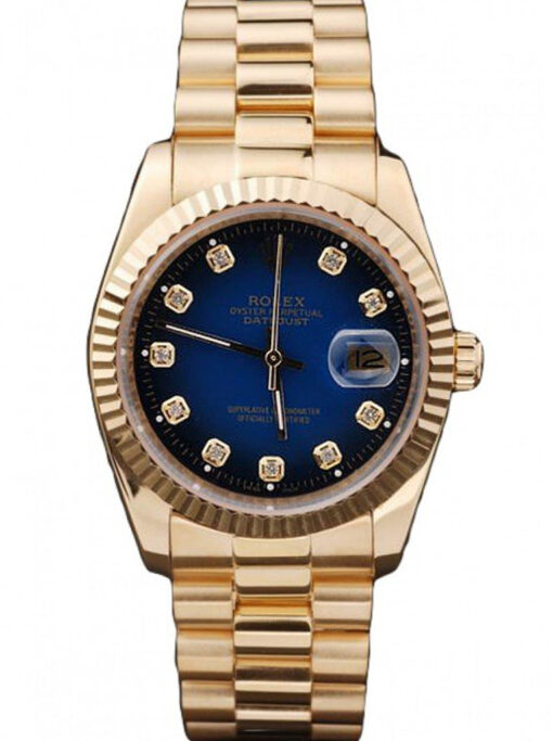 Rolex Datejust 36mm Blue Dial SRL71