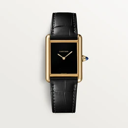 Cartier Tank Louis Cartier watch, large model Black