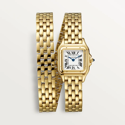 Cartier Panthère de Cartier watch, small model yellow gold