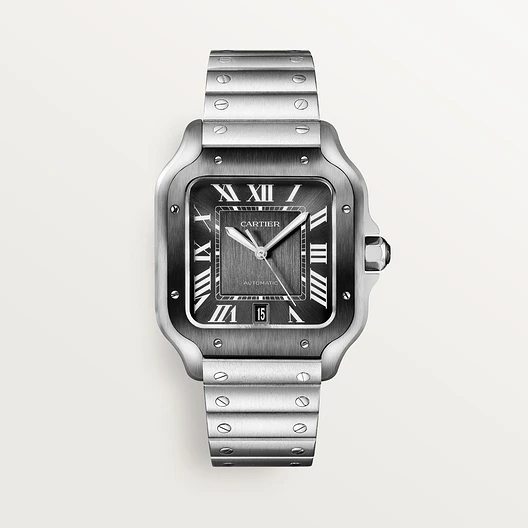 Cartier Santos watch, medium model Gray