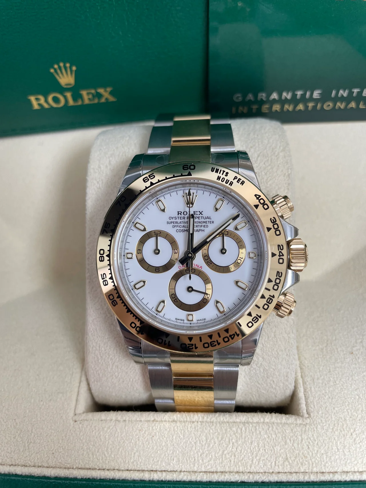 Rolex Yellow Cosmograph Daytona 116523 - Super Clone