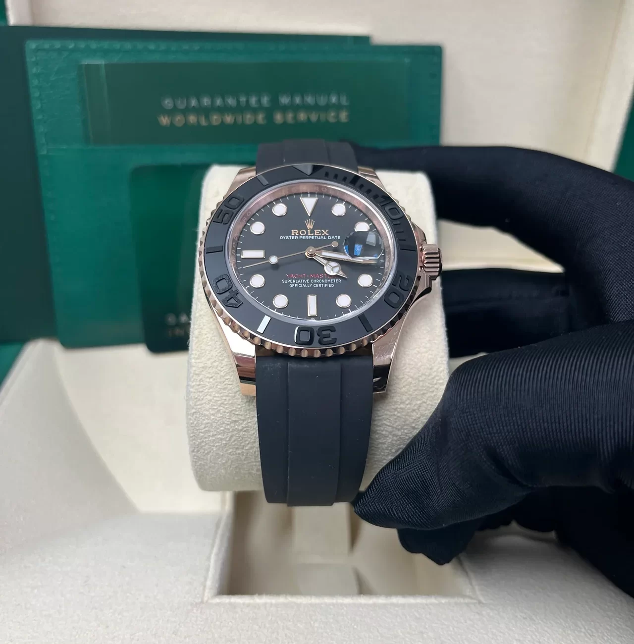 Rolex Yacht-Master 40mm Black Dial 169622