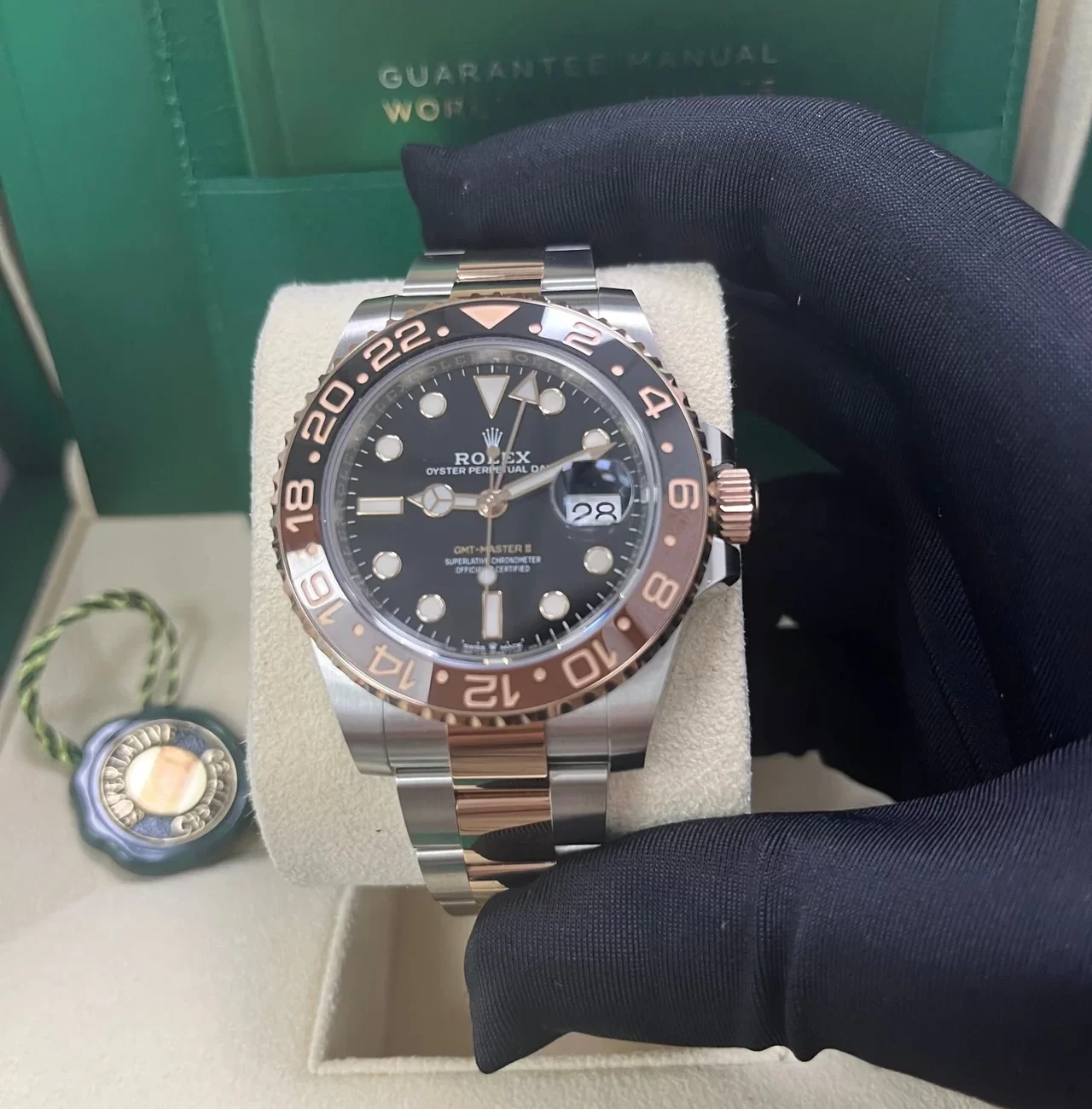Rolex GMT Master II Black Dial "Rootbeer" Super Clone PR151515