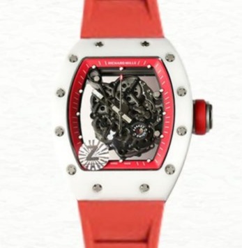 Richard Mille RM055 Mechanical Men Ceramics Bezel Transparent Dial