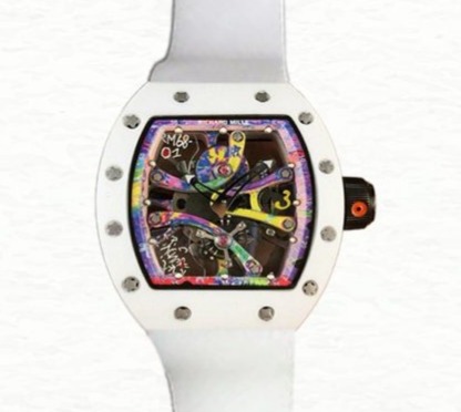 Richard Mille RM68-01 Hand Wind Men Watch Transparent Dial
