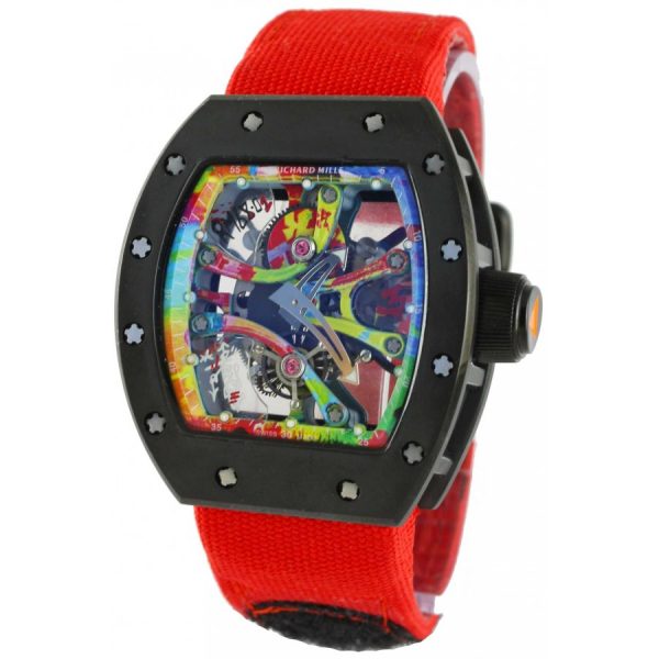 Richard Mille RM 68-01 Kongo Skeleton Dial Nylon Watch