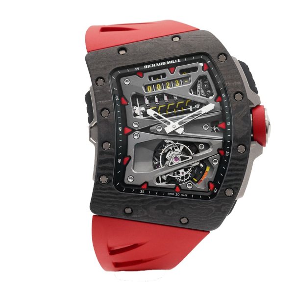 Richard Mille RM 70-01 55MM Grey & Red Dial Watch