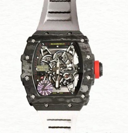 Richard Mille RM35-02 Men Mechanical Transparent Dial Watch