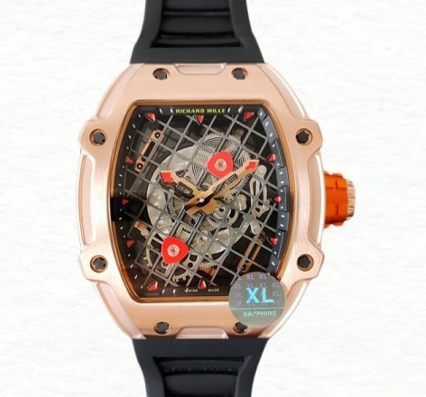 Richard Mille RM27-04 Mechanical Men Transparent Dial Stainless Steel