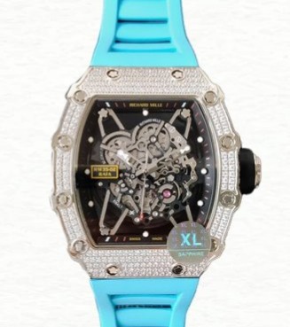 Richard Mille RM35-02 Men Mechanical Watch Rubber Band