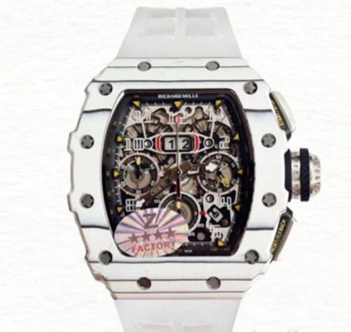 Richard Mille RM 11-03 Rubber Band Transparent Dial Men’s Automatic Watch
