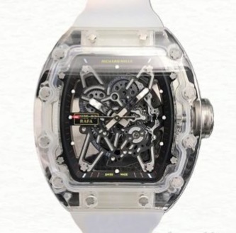 Richard Mille RM35-02 Men Mechanical Watch Rubber Band Glass