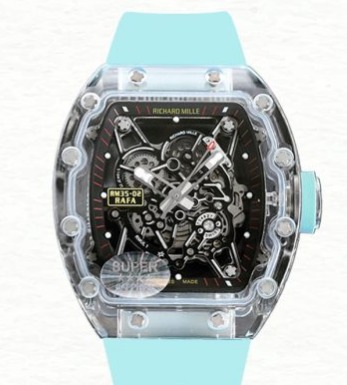 Richard Mille RM35-02 Men Automatic Rubber Band Watch