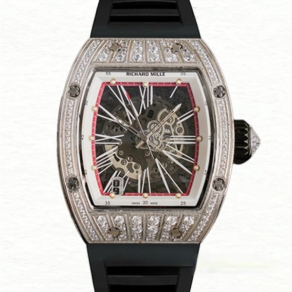 Richard Mille RM023 Men Automatic Transparent Dial Roman Numeral