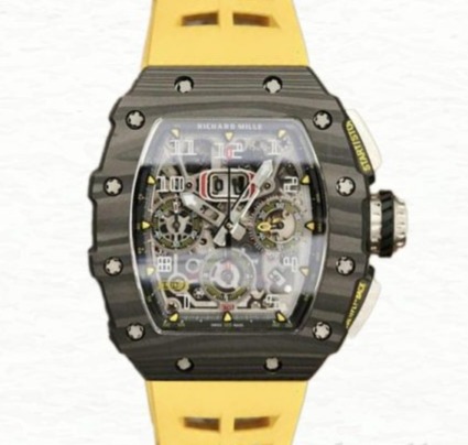 Richard Mille RM11-03 Men Automatic Titanium Rubber Band Watch