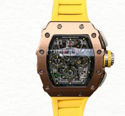 Richard Mille RM11-03 Men Automatic Transparent Dial Stainless Steel Watch