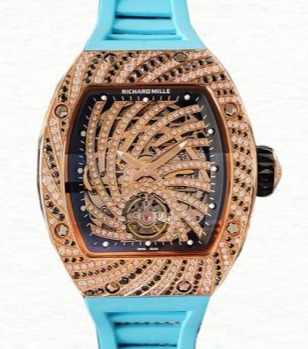 Richard Mille RM51-02 Mechanical Ladies Rubber Band Watch
