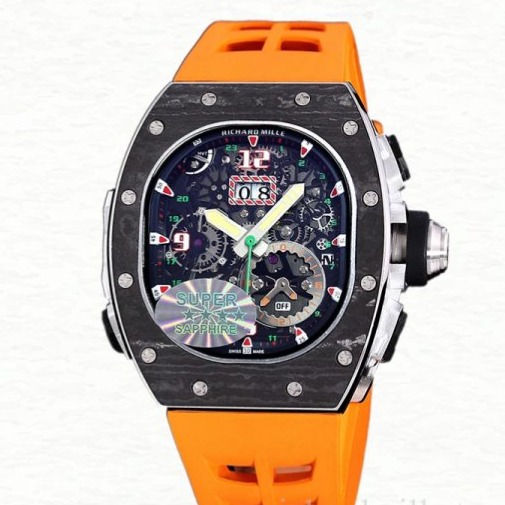 Richard Mille RM 62-01 Men Automatic Carbon Fiber Watch
