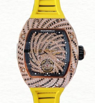 Richard Mille RM51-02 Mechanical Ladies Watch Diamond Paved Dial