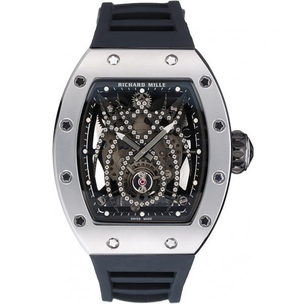 Richard Mille RM 19-01 1454256 Men Black Dial Rubber Watch