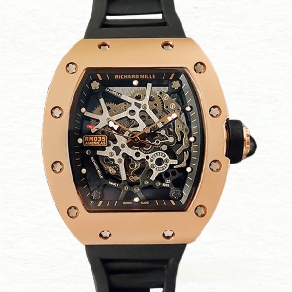 Richard Mille RM35 Mechanical Men Skeleton Dial