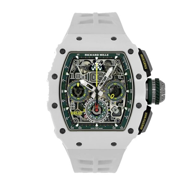 Richard Mille RM 11-03 Green & Silver Dial Watch