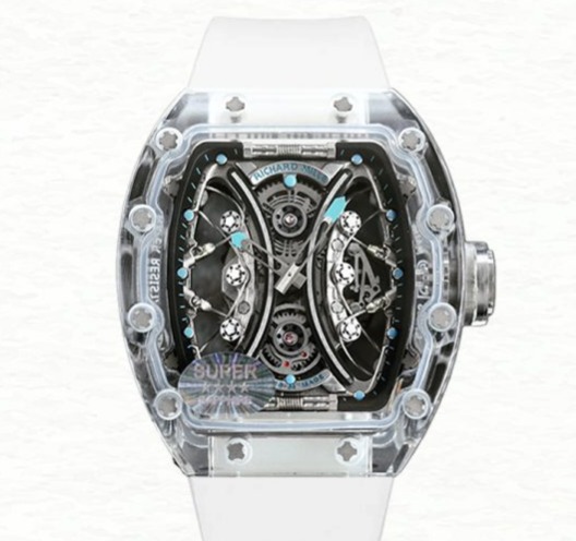 Richard Mille RM53-01 Automatic Men Transparent Dial Watch