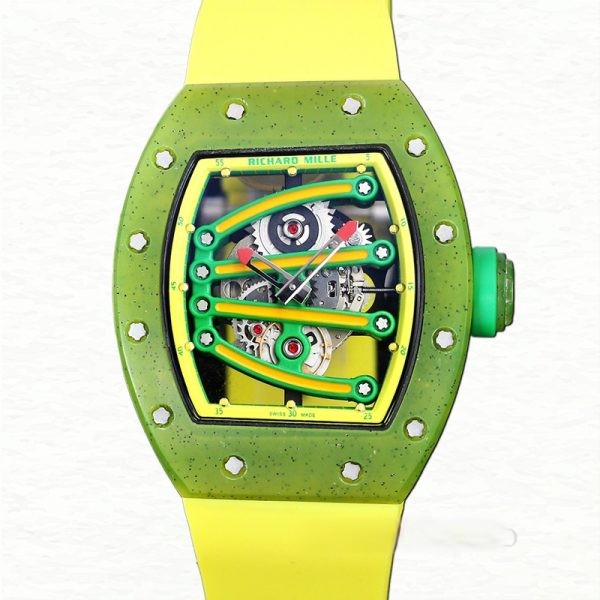 Richard Mille RM 56-01 Automatic Men Rubber Band Watch