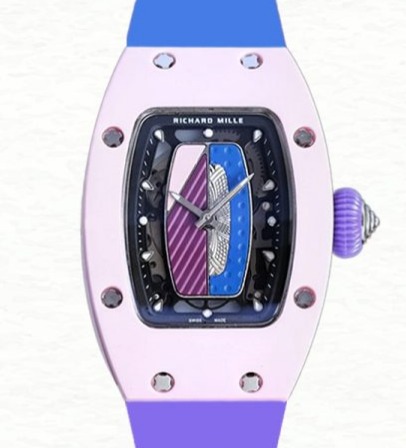 Richard Mille RM07-01 Automatic Ladies Transparent Dial Watch