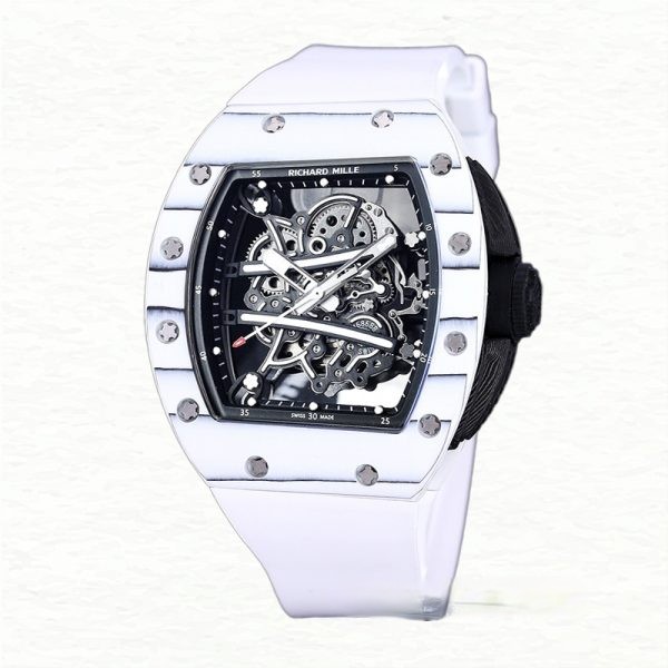 Richard Mille RM 61-01 Men Automatic Transparent Dial Watch