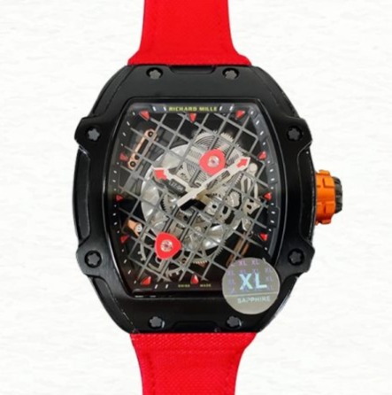 Richard Mille RM27-04 Men Mechanical Watch Nylon Strap