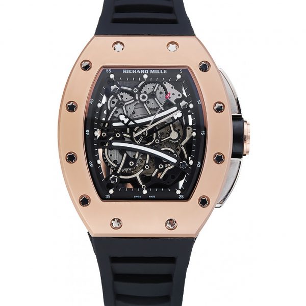 Richard Mille RM 61-01 1454203 Black Dial Men Watch
