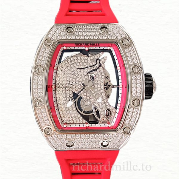 Richard Mille RM52-02 Mechanical Men Rubber Band Watch