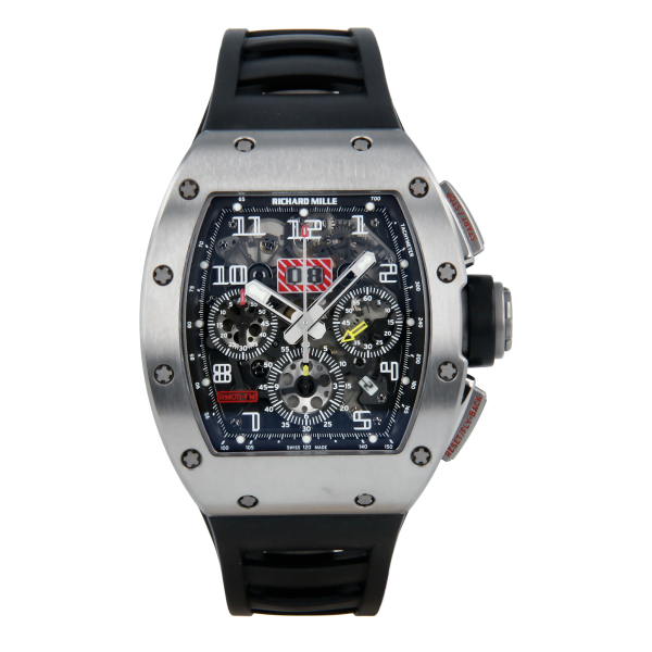 Richard Mille RM 011 FM Rubber Skeletonized Dial Watch